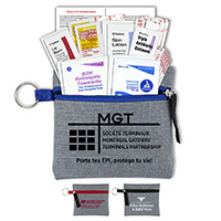 20 Piece First Aid Kit in Zipper Kit